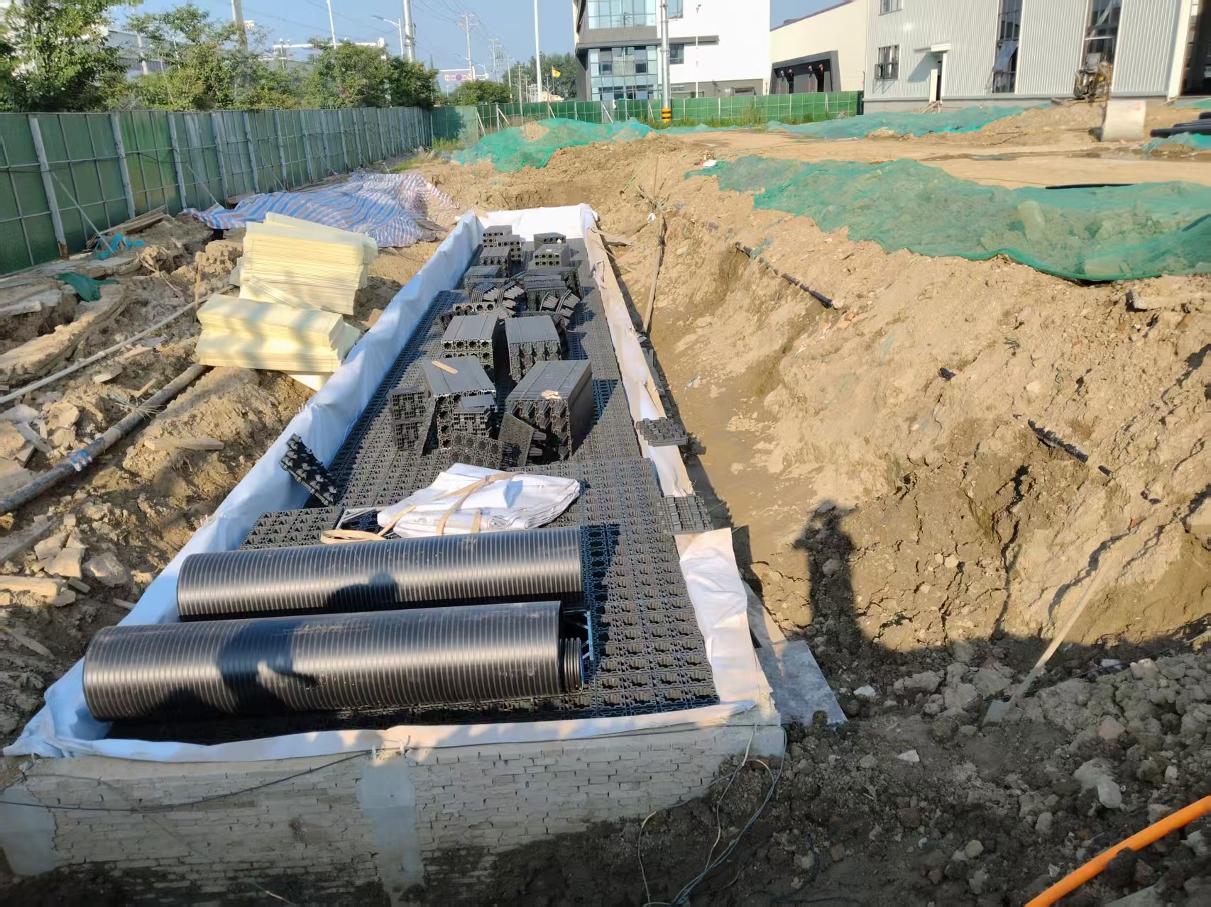 扬州市某小区雨水收集项目